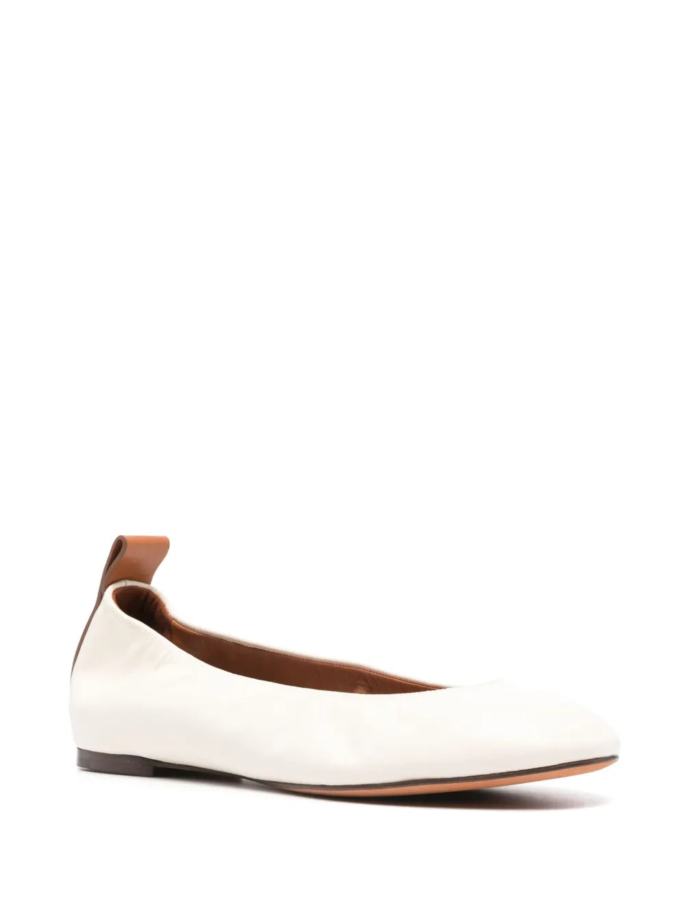 Lanvin smooth-leather ballerina shoes