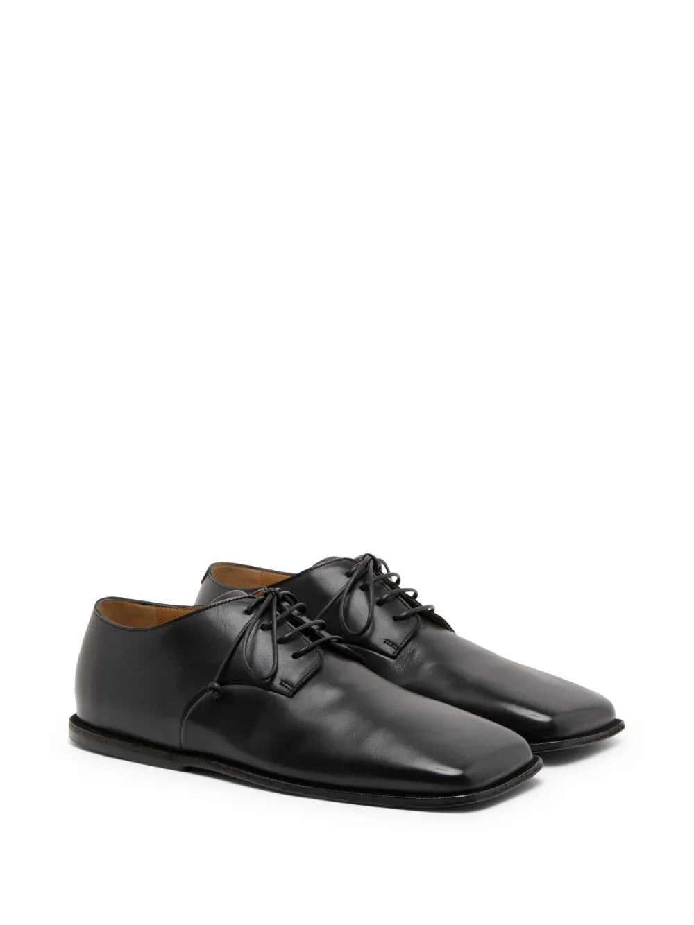 Marsèll square-toe leather derby shoes