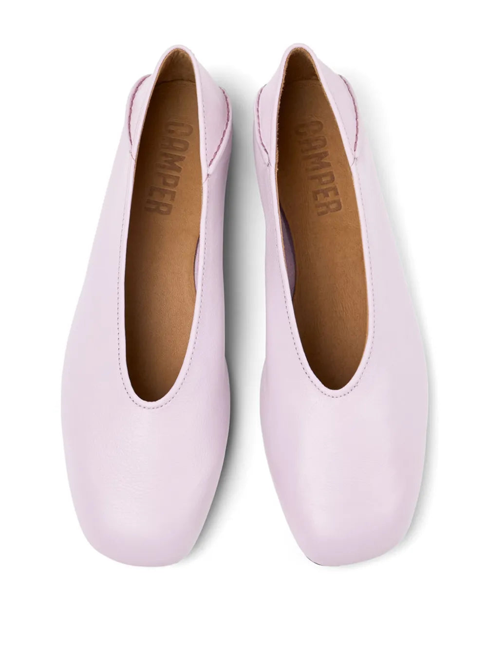 Camper Casi Myra leather ballerina shoes