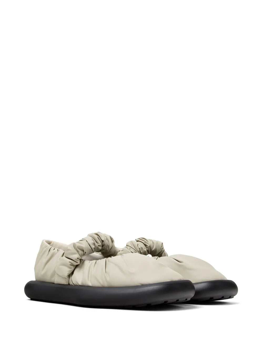 Camper Onda ruched ballerina shoes