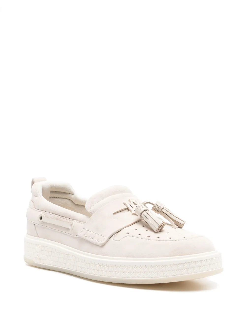 AMIRI tassel-detail suede boat shoes