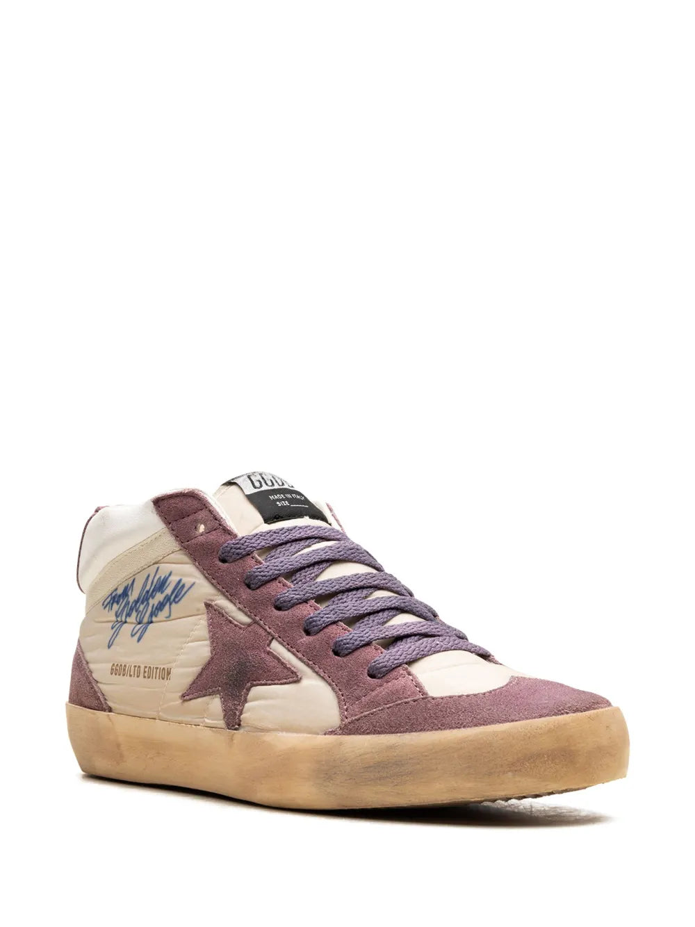 Golden Goose Mid Star "Wistful Mauve/Cream/White" sneakers