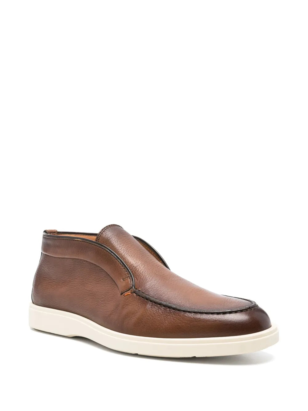 Santoni leather boots