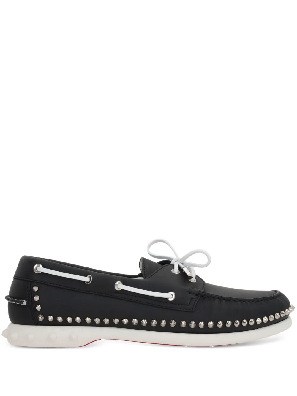Christian Louboutin Gerockel stud-embellished boat shoes