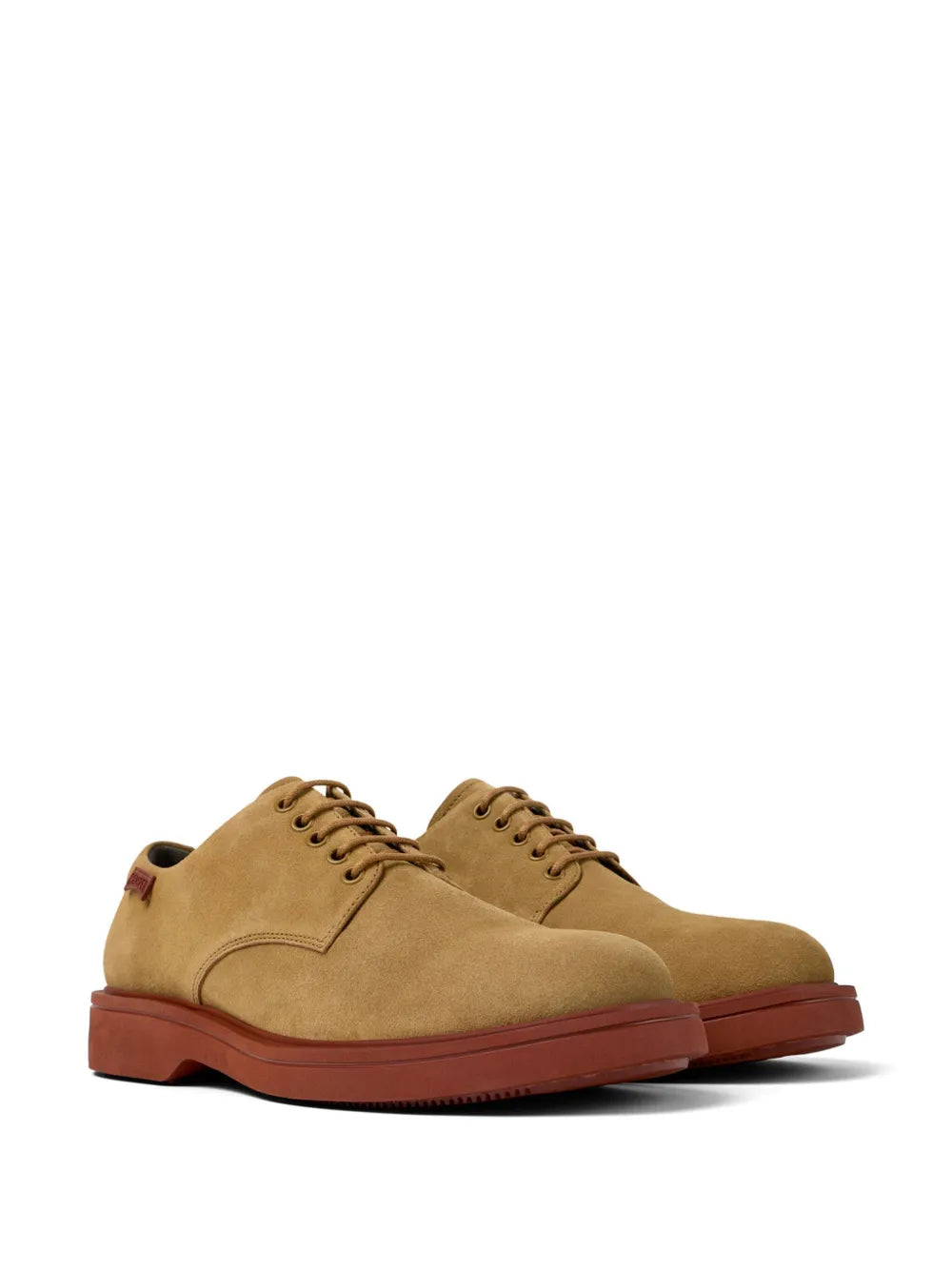 Camper Norman suede low-top brogues