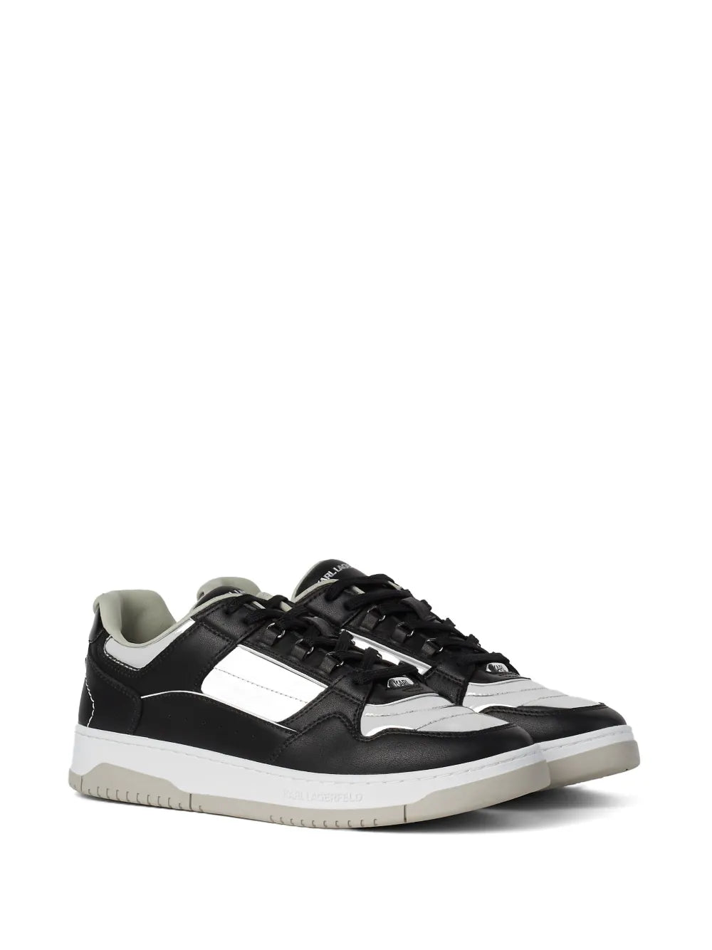 Karl Lagerfeld Krew metallic sneakers
