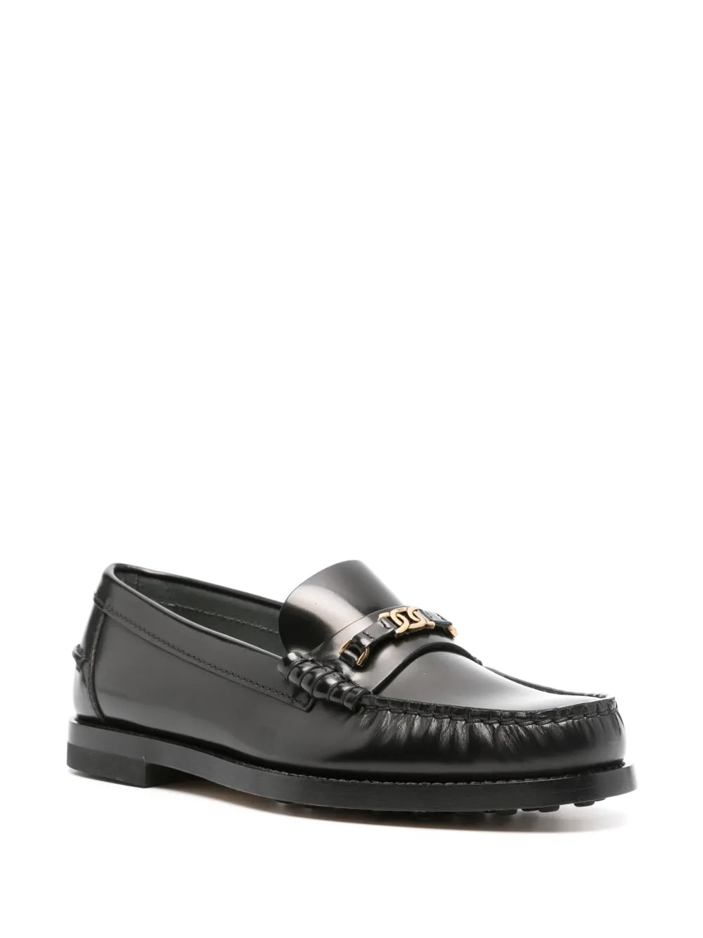 Tod's chain-detail leather loafers
