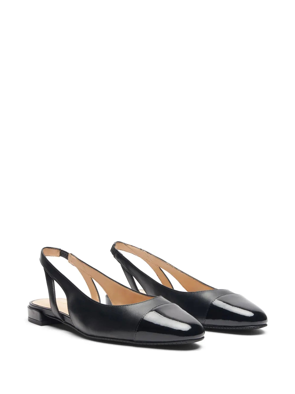 Stuart Weitzman Sleek slingback ballerina shoes