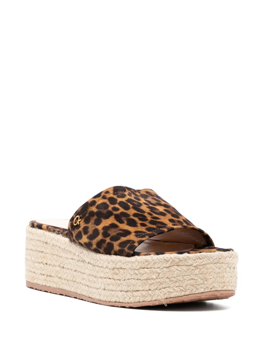 Gianvito Rossi leopard platform espadrilles