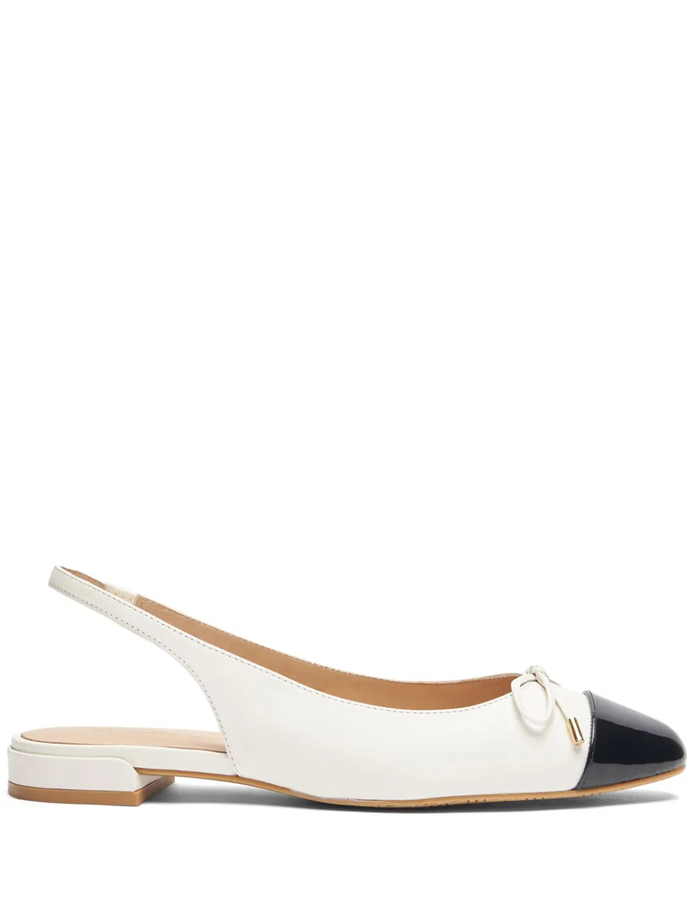 Stuart Weitzman Sleek Bow Slingback ballerina shoes