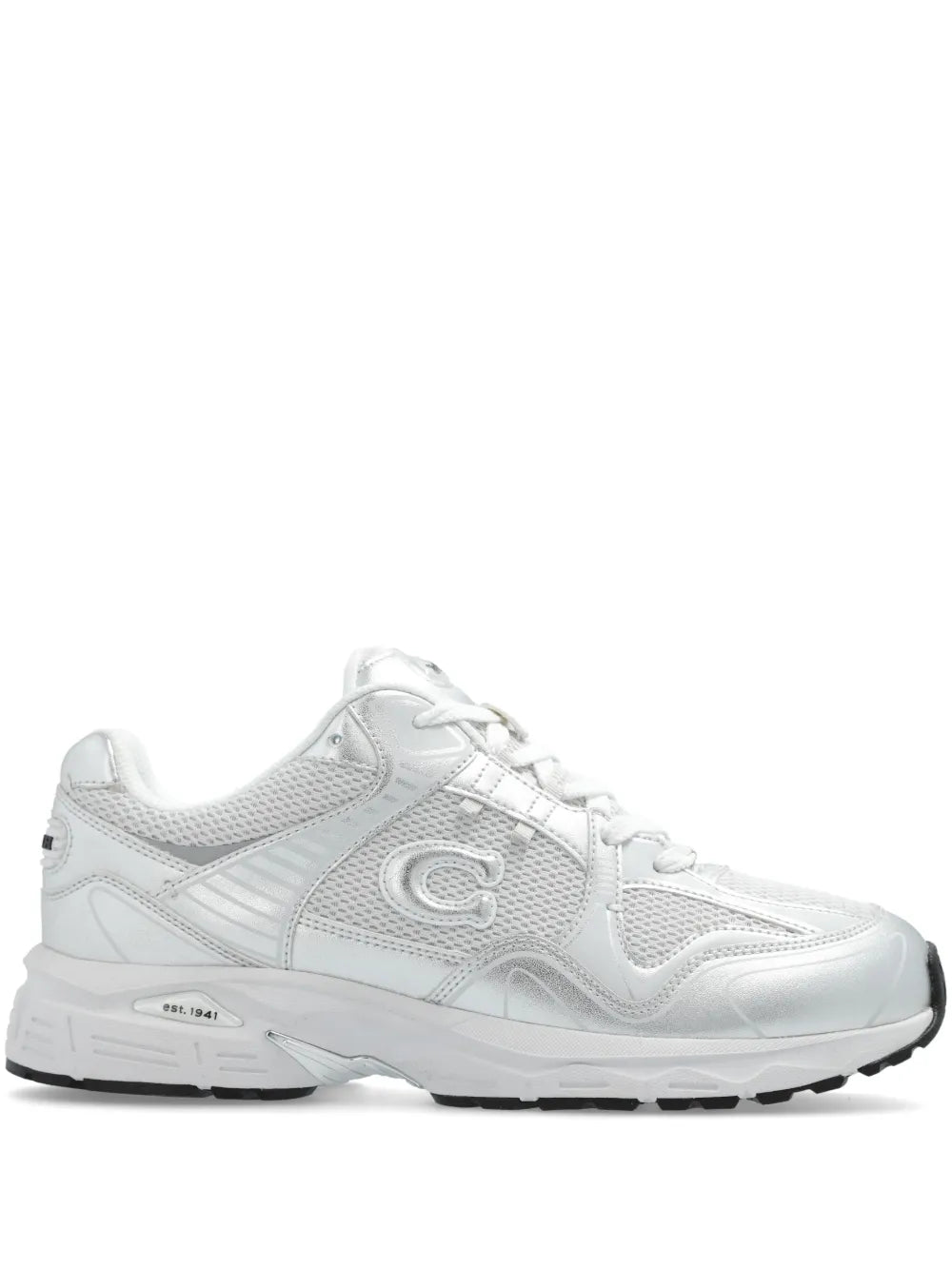 Coach C301 low-top panelled trainers