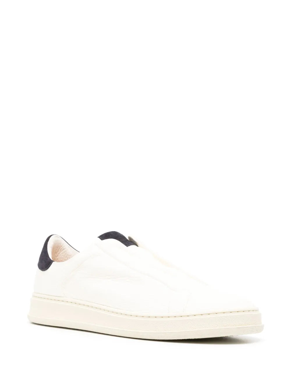 Kiton slip-on leather sneakers