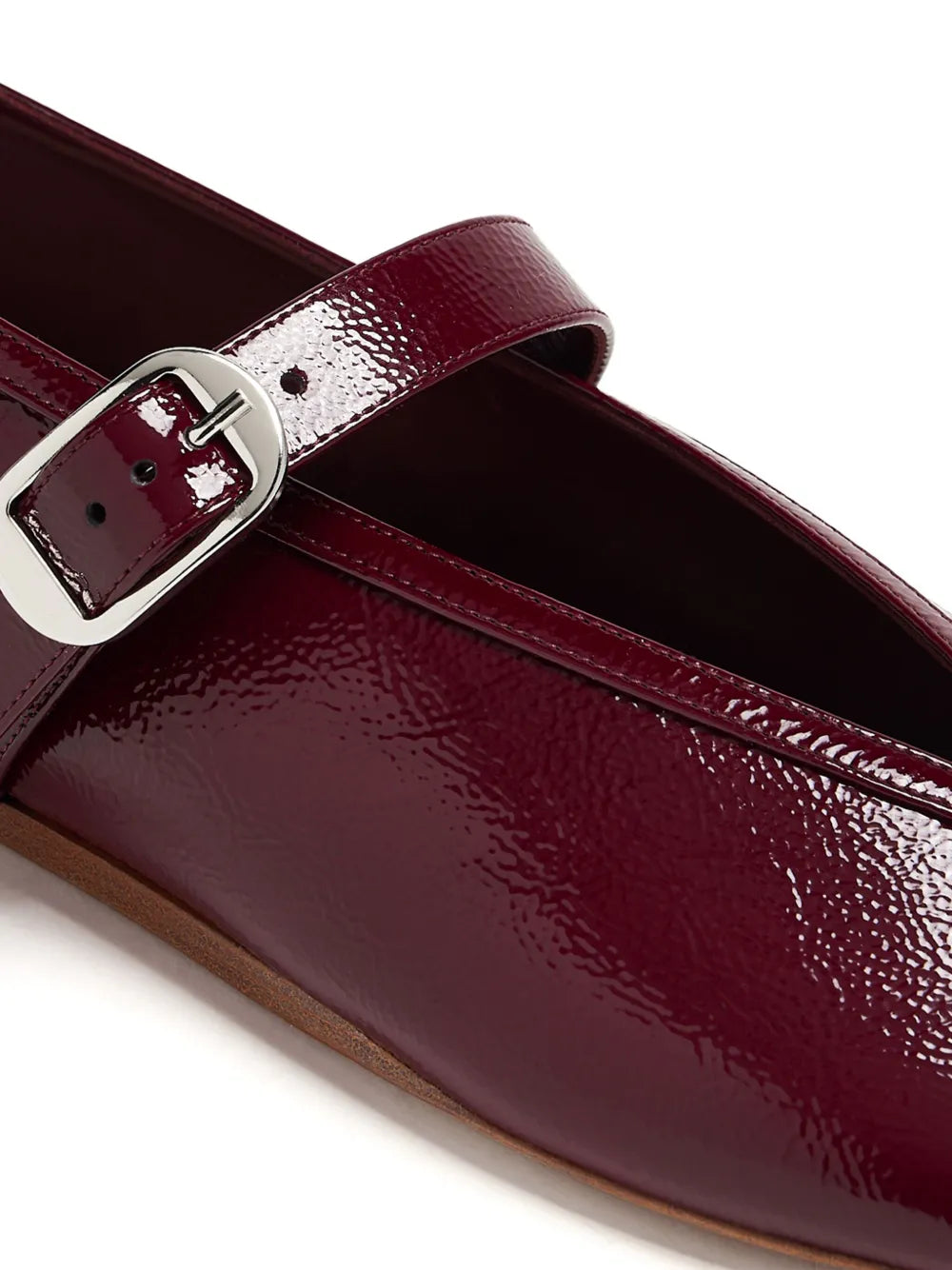 Le Monde Beryl buckle-fastened leather mary janes