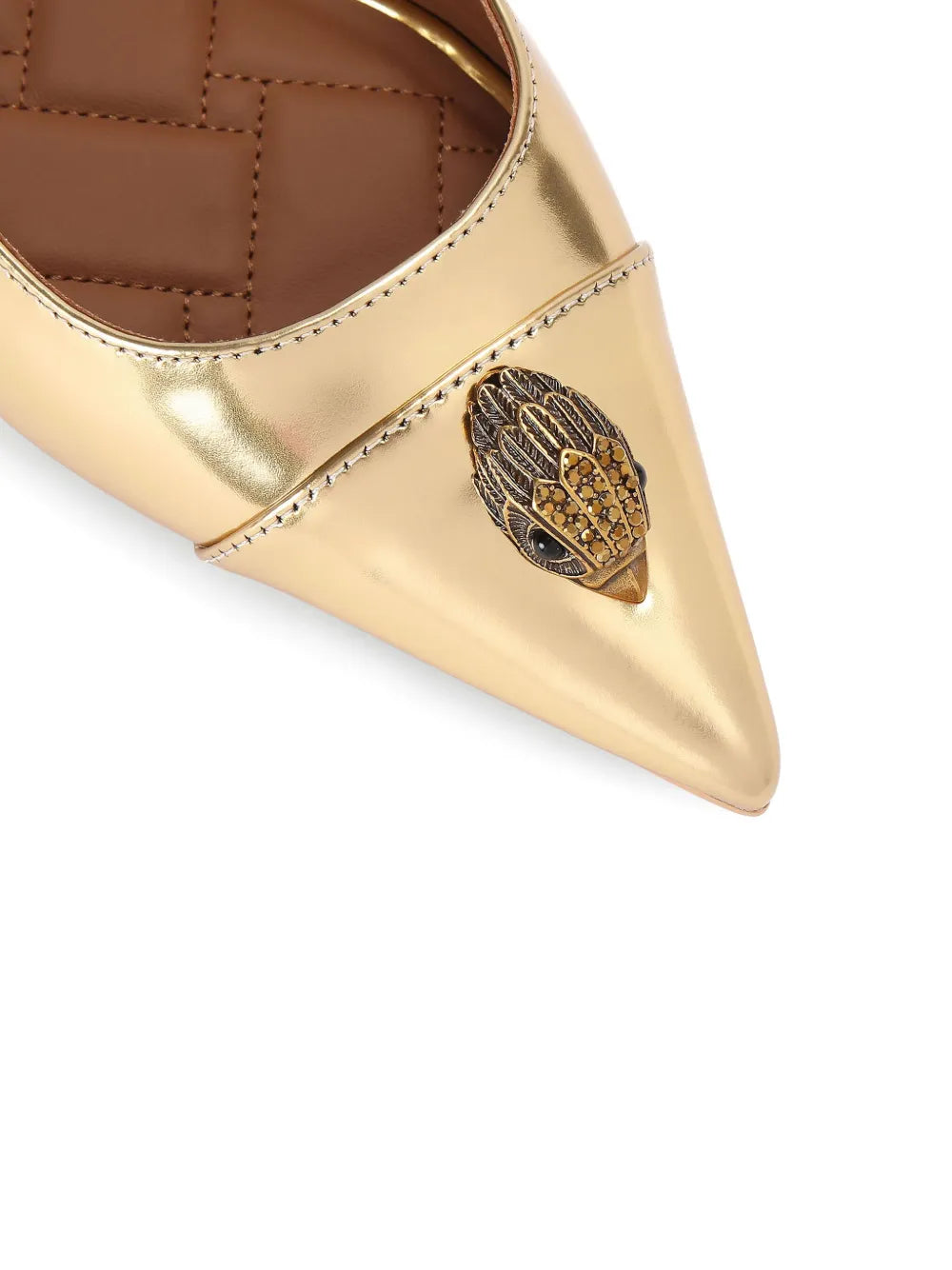 Kurt Geiger London Belgravia slingback ballerina shoes