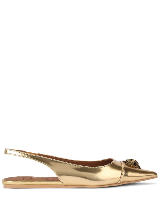 Kurt Geiger London Belgravia slingback ballerina shoes