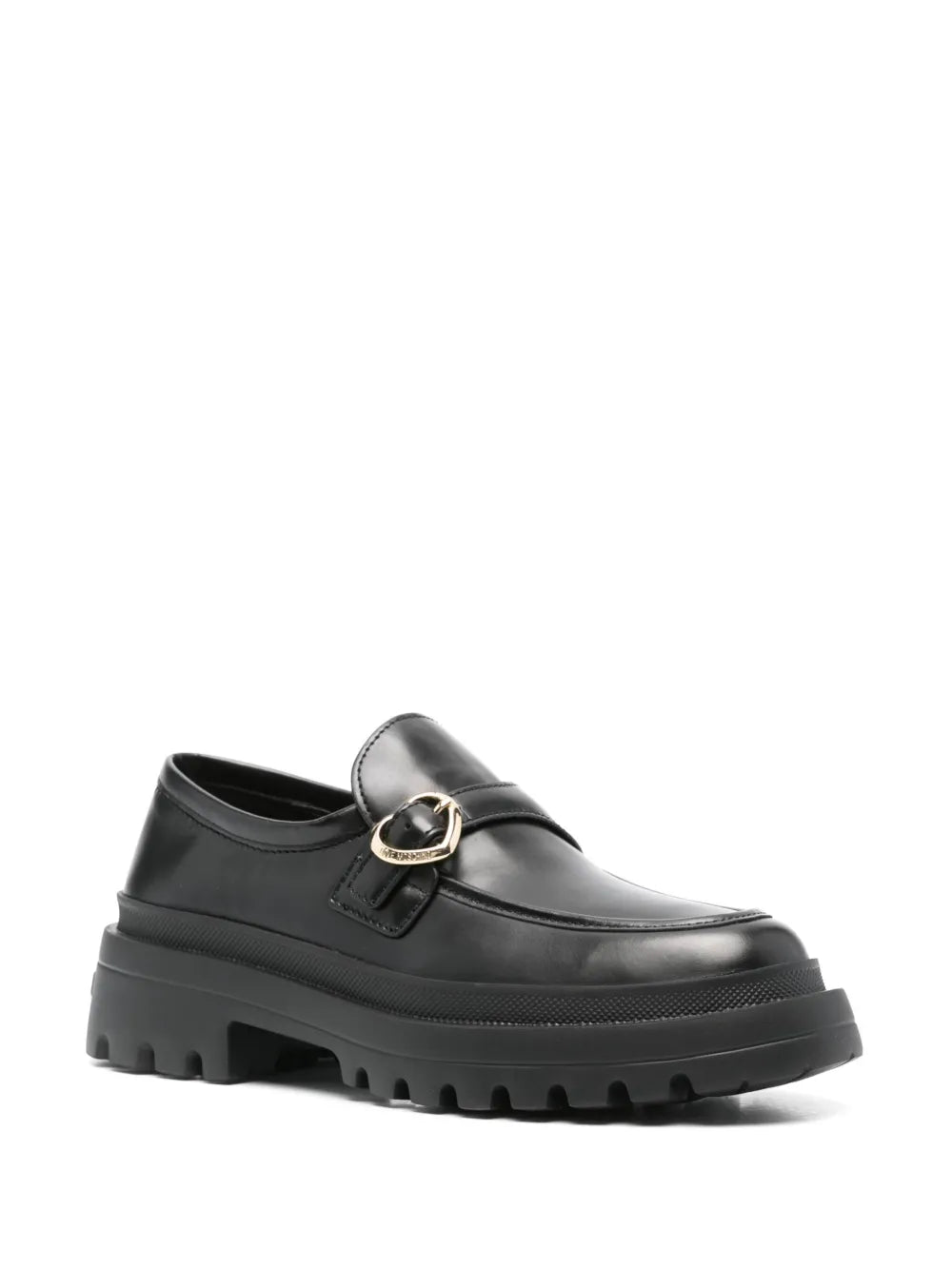 Love Moschino decorative buckle-detail loafers
