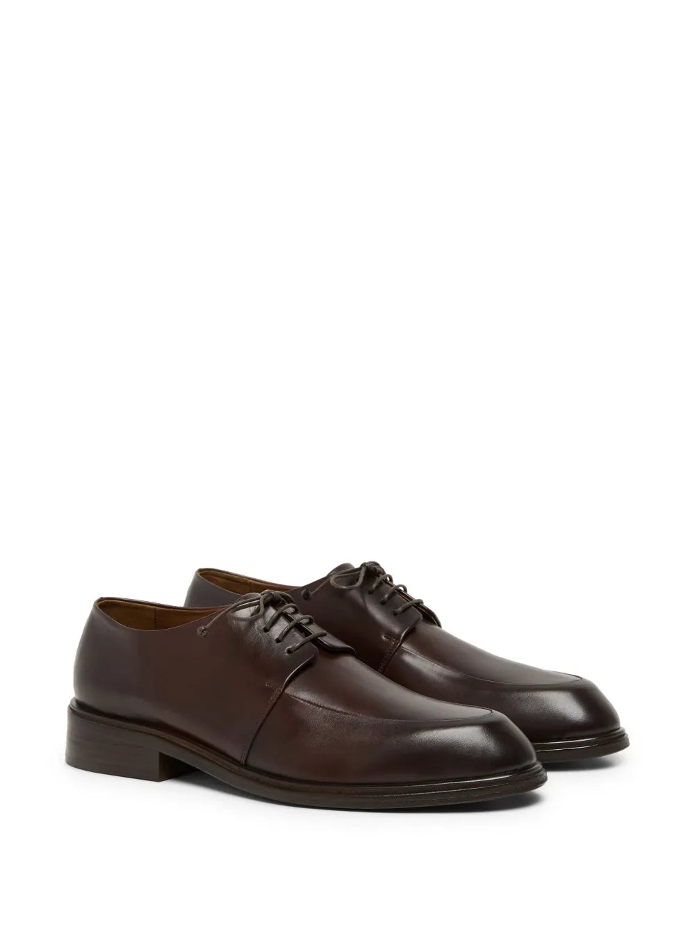 Marsèll almond-toe leather derby shoes