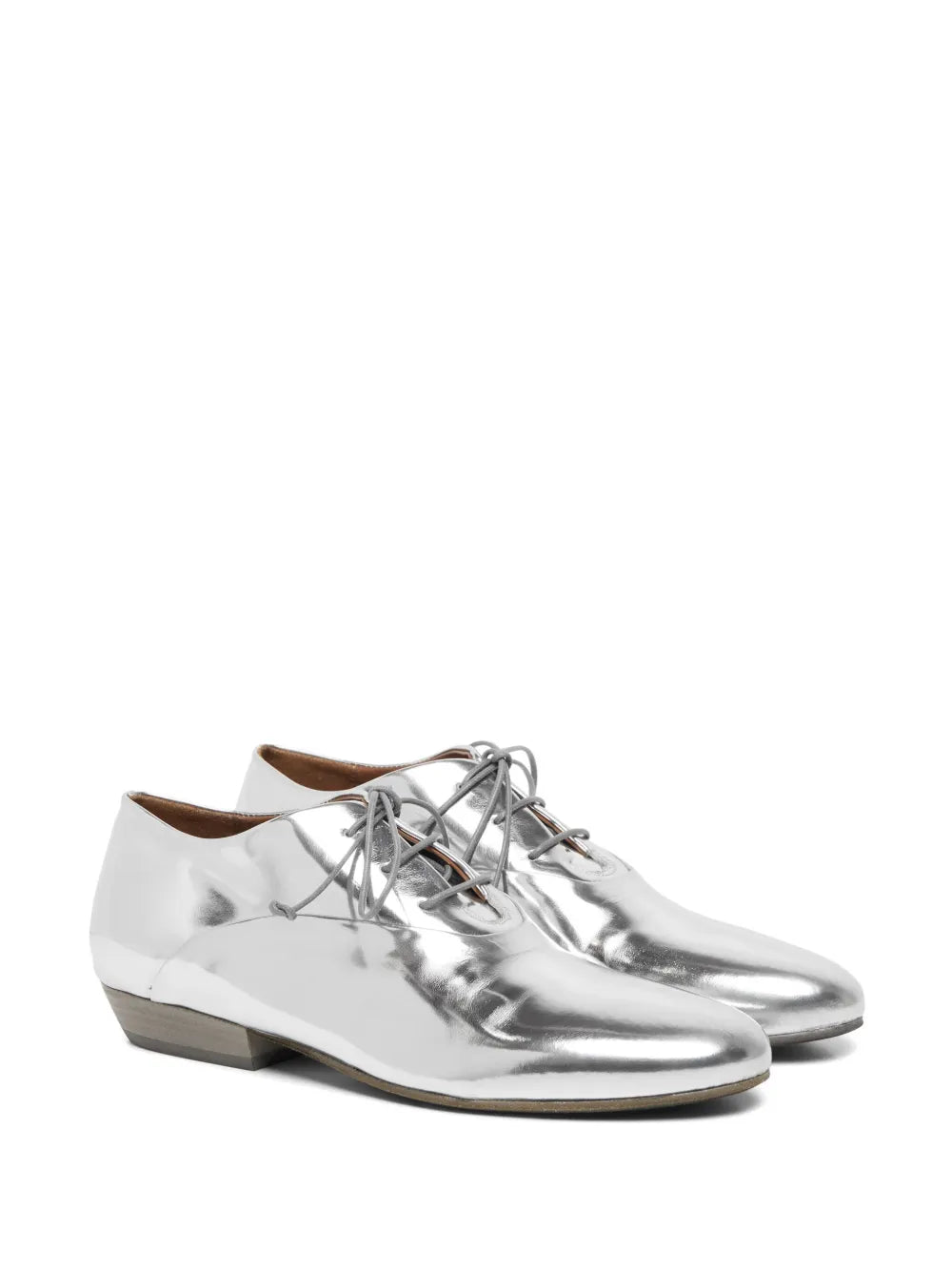 Marsèll metallic leather oxford shoes
