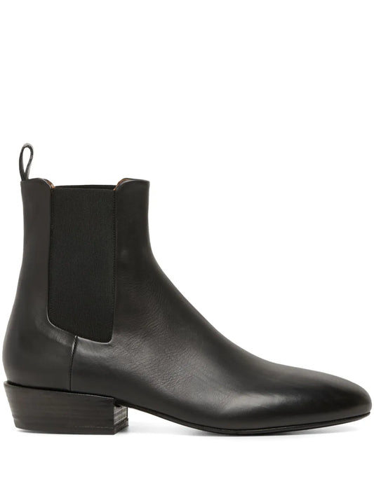 Marsèll almond-toe leather Chelsea Boots