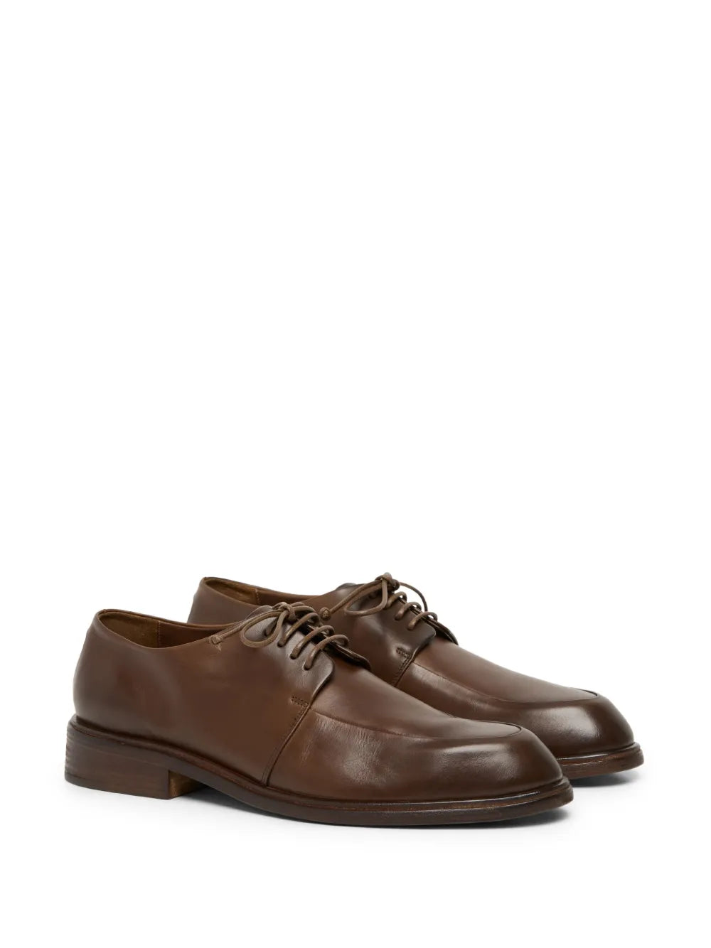 Marsèll almond-toe leather derby shoes