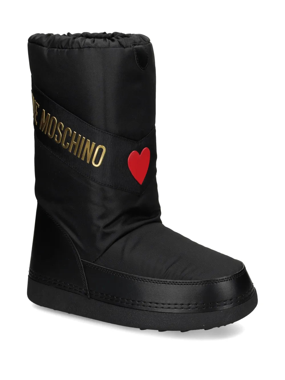 Love Moschino logo-print snow boots