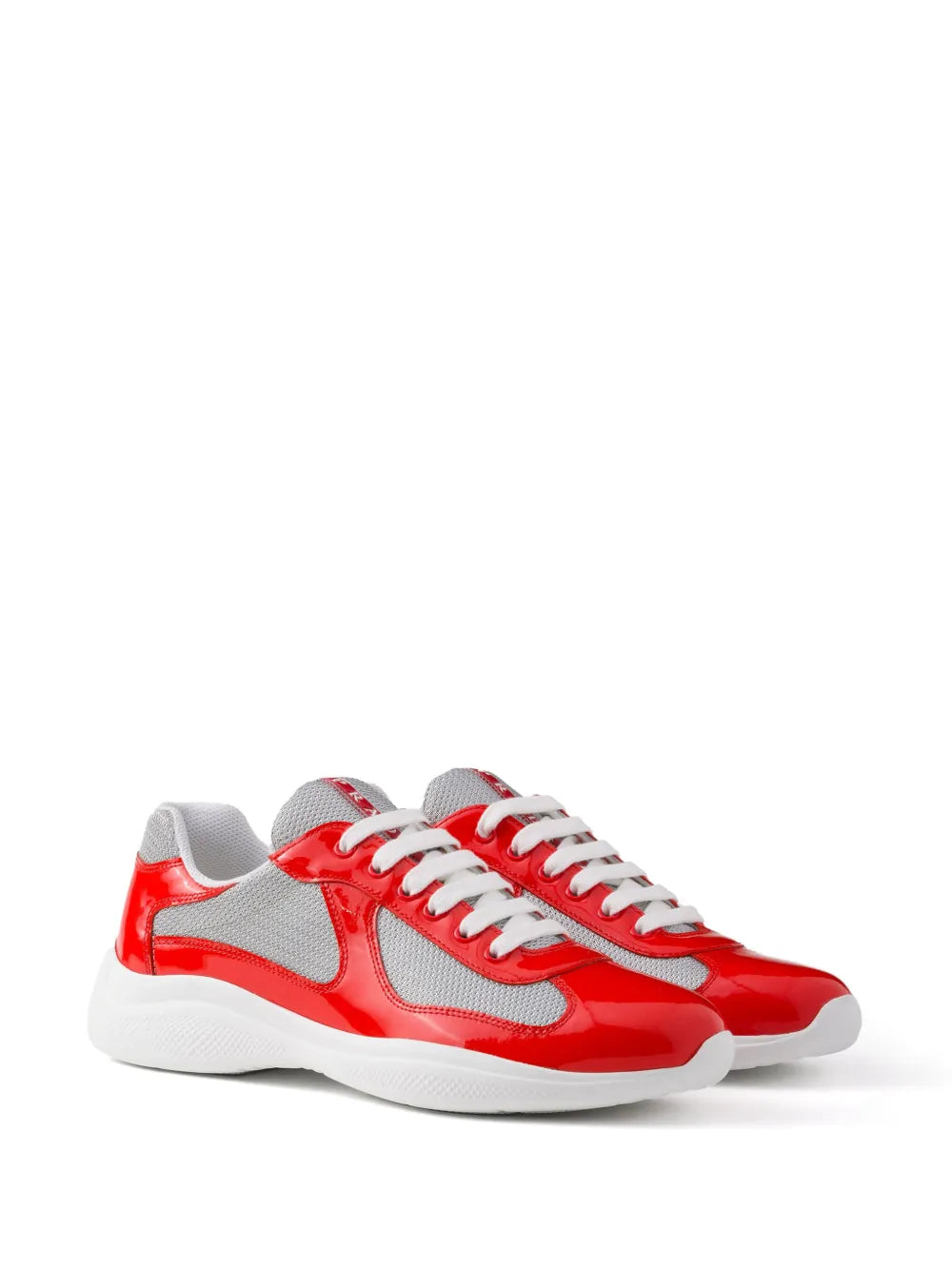 Prada America's Cup logo-patch sneakers