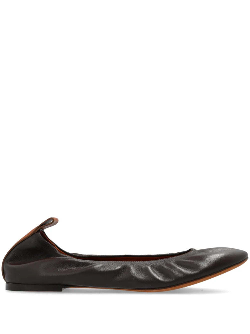 Lanvin leather ballerina shoes