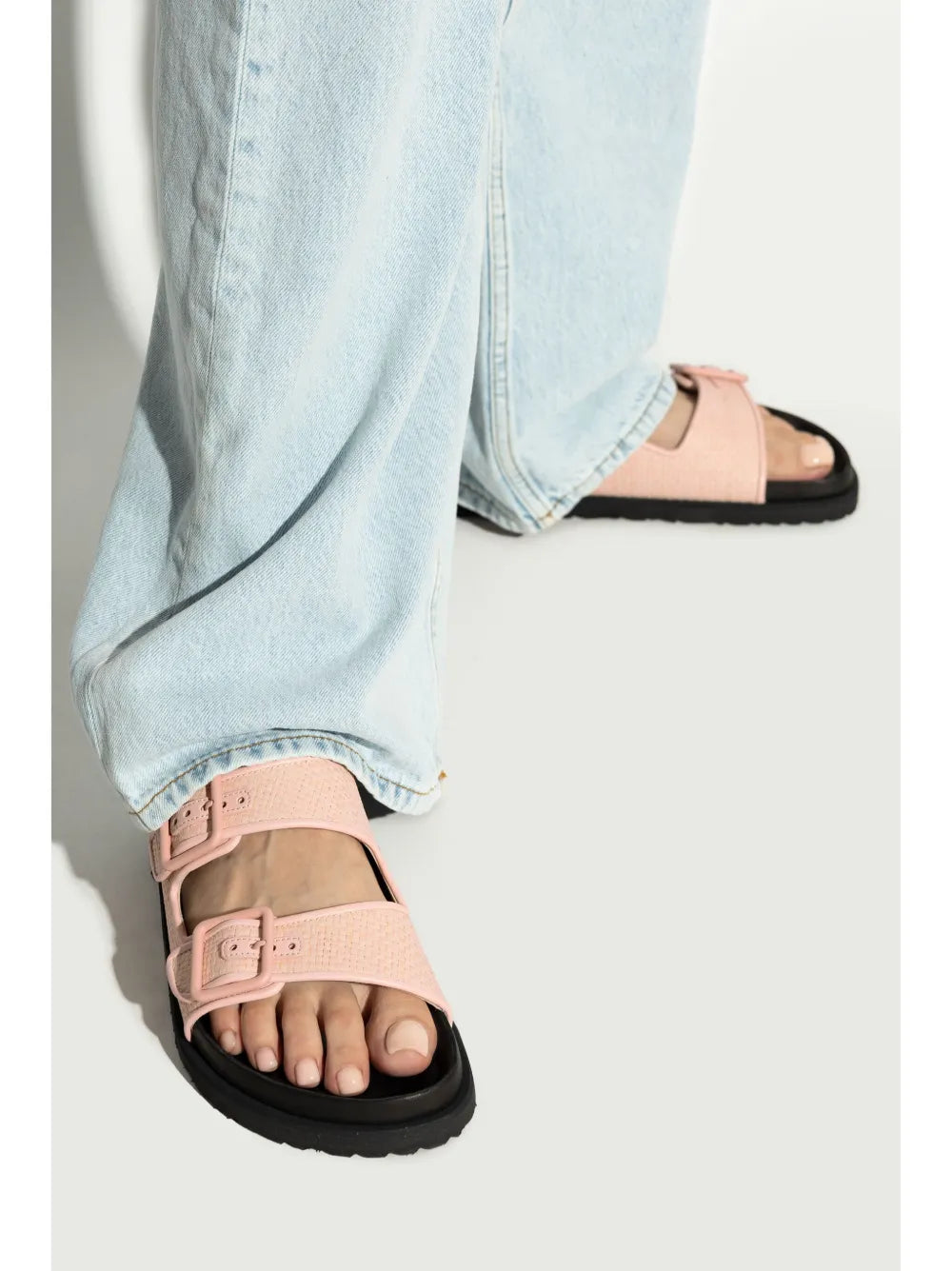 Birkenstock 1774 Arizona raffia sandals