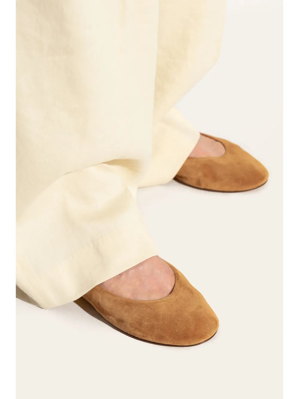 Lanvin leather ballerina shoes