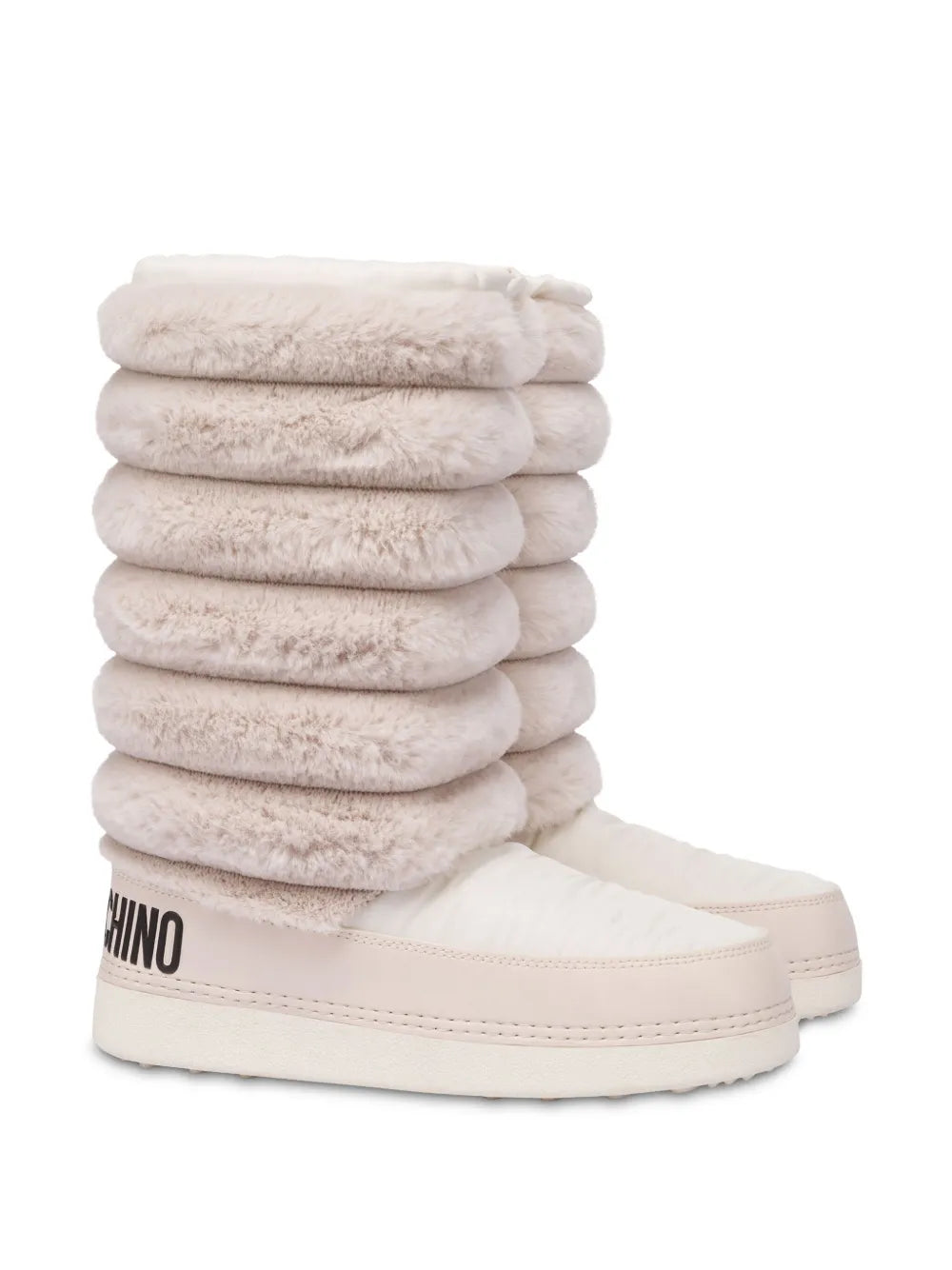 Love Moschino logo-print slip-on boots