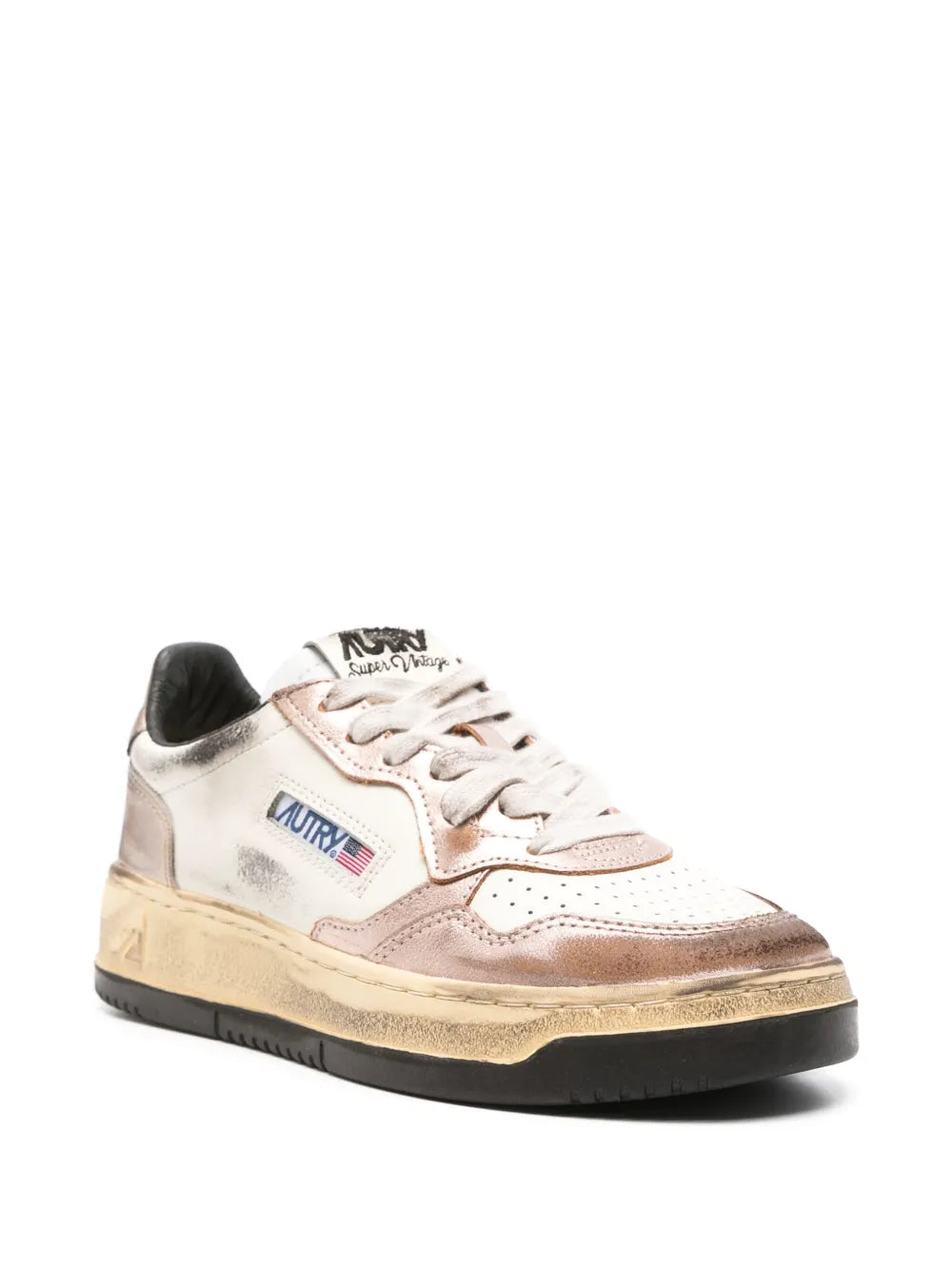 Autry Medalist Super Vintage distressed sneakers
