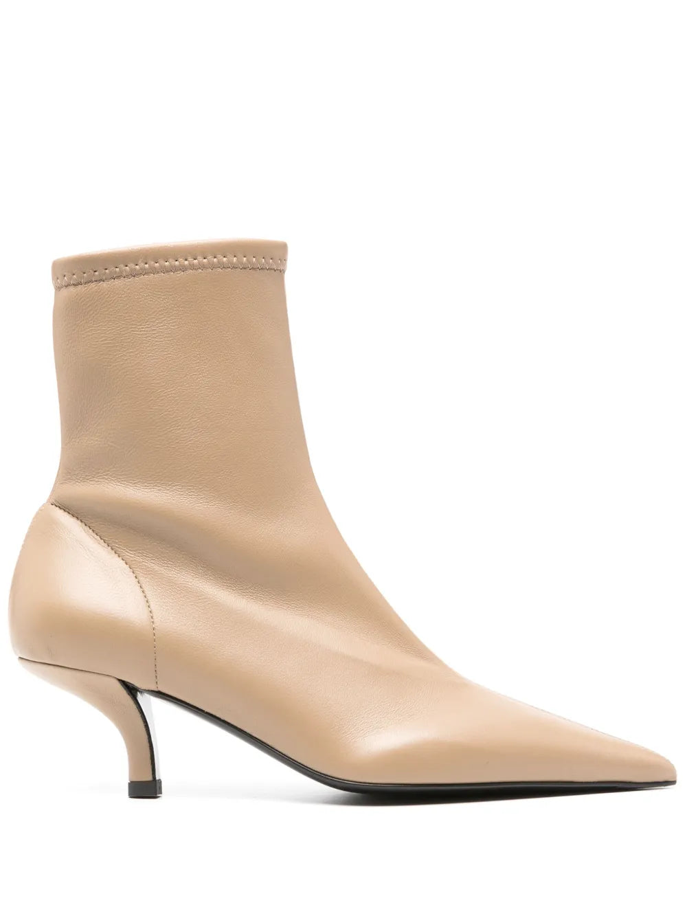 TOTEME 55mm The Heeled sock boots