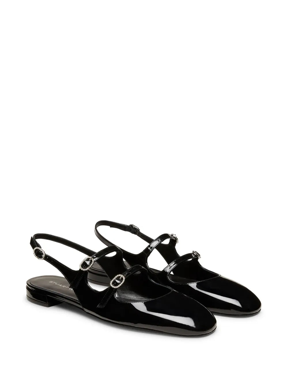 Stuart Weitzman Benni MJ slingback ballerina shoes