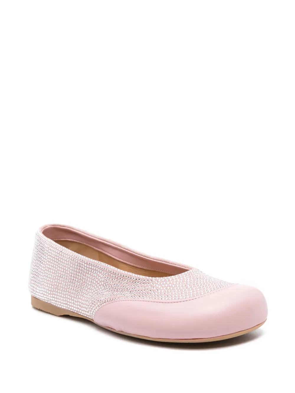 JW Anderson crystal-embellished ballet flats