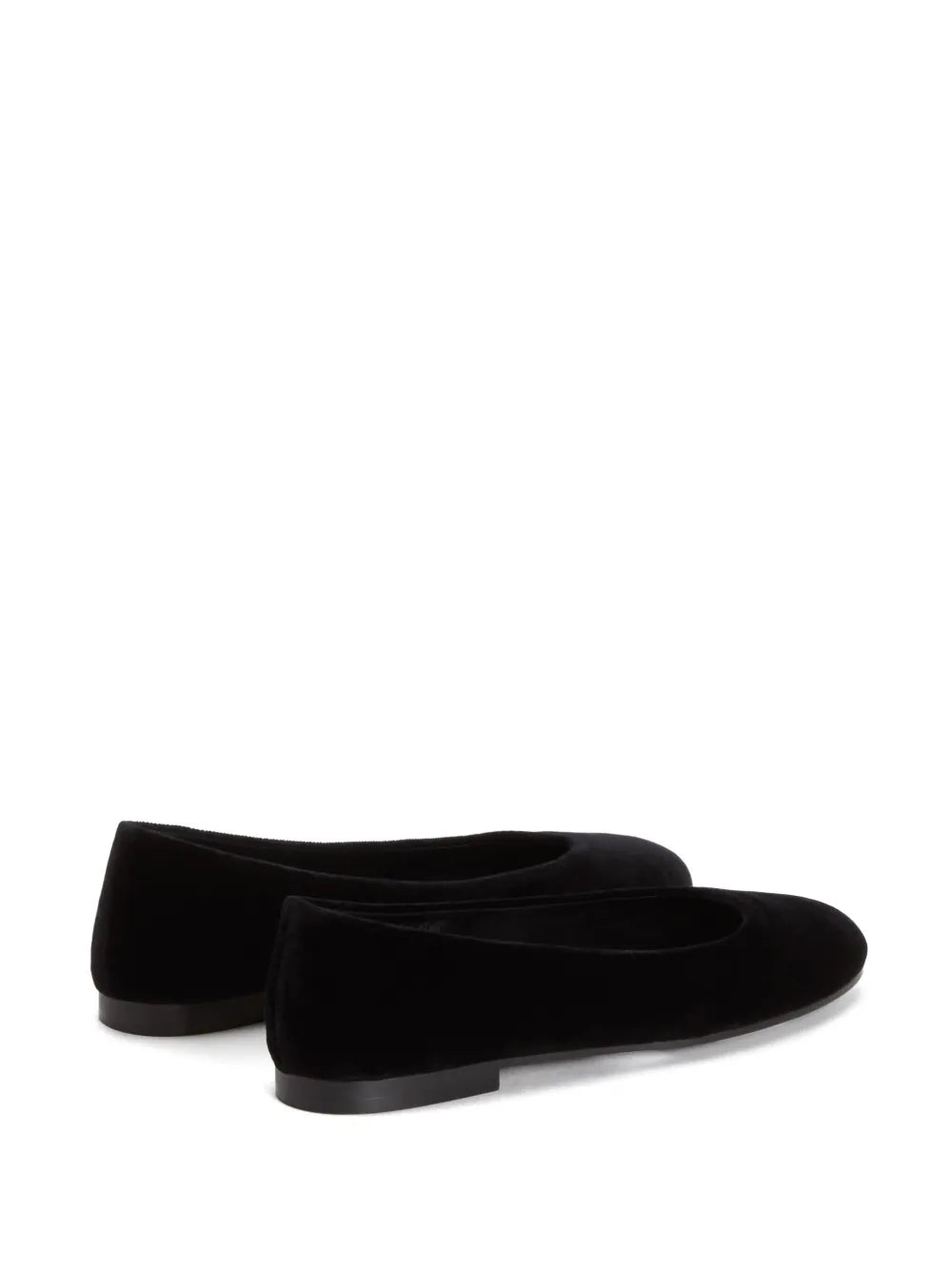 Fabiana Filippi velvet ballerina shoes