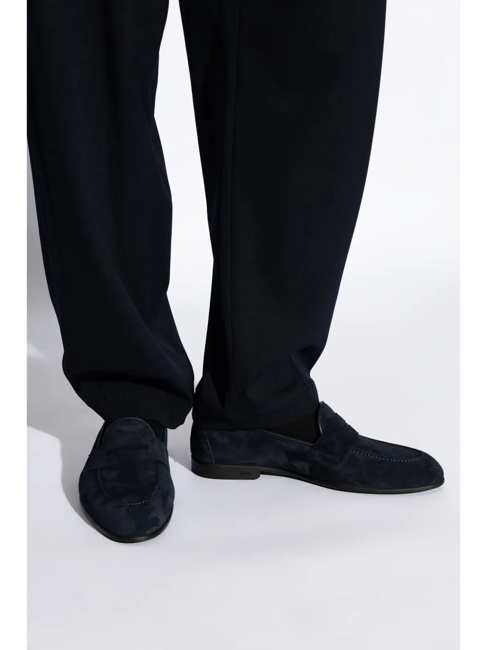 Brioni Appia nubuck loafers