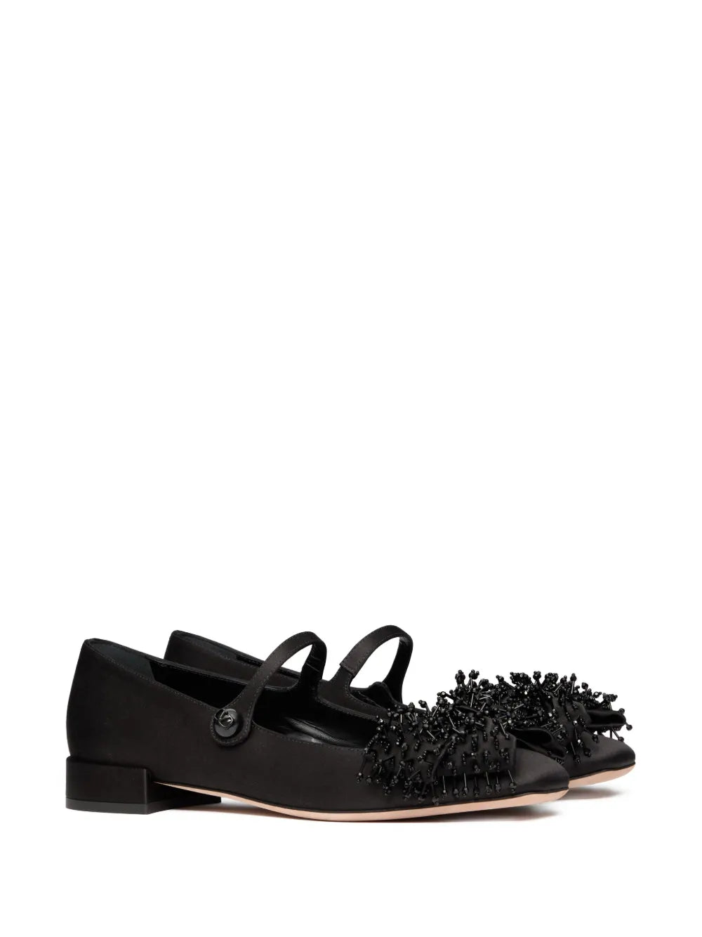 Valentino Garavani 20mm Bowjane Mary-Jane ballerina shoes