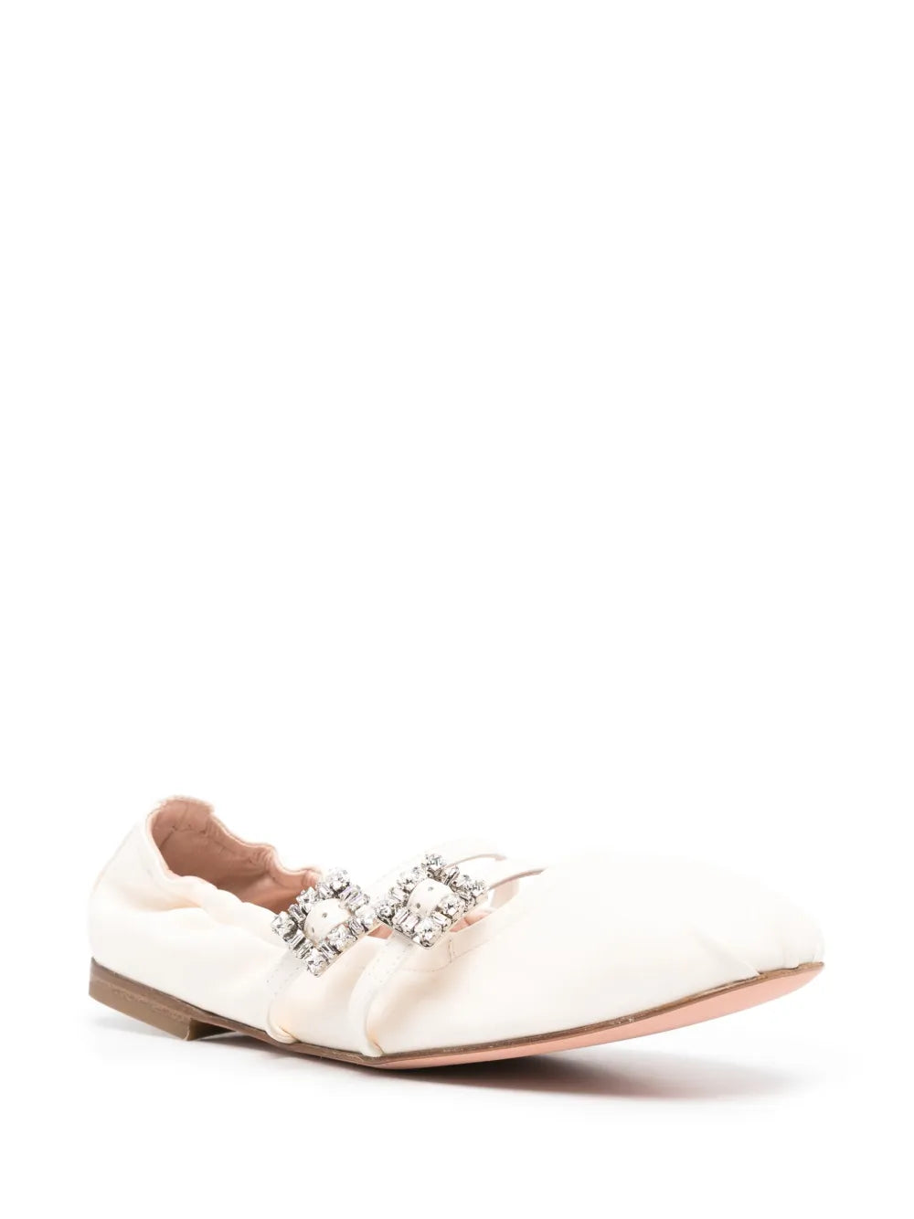 Roger Vivier crystal-buckle ballet flats