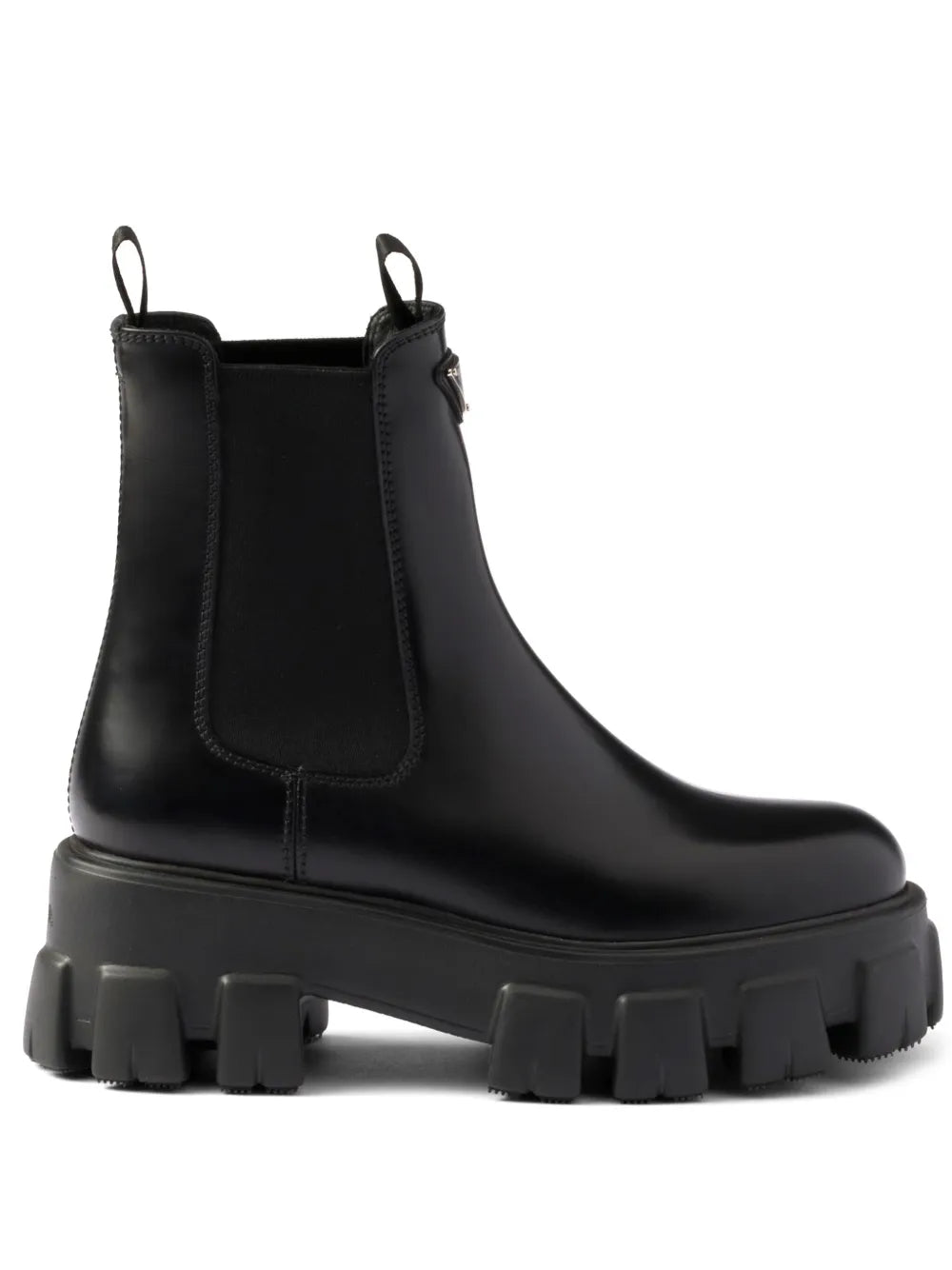 Prada Monolith leather Chelsea boots