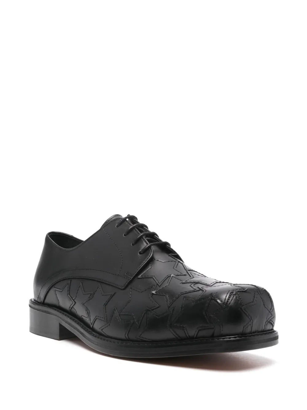 Stefan Cooke Star-patches Derby shoes