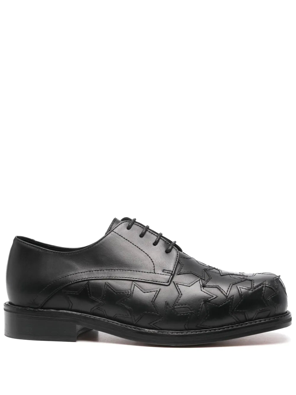 Stefan Cooke Star-patches Derby shoes