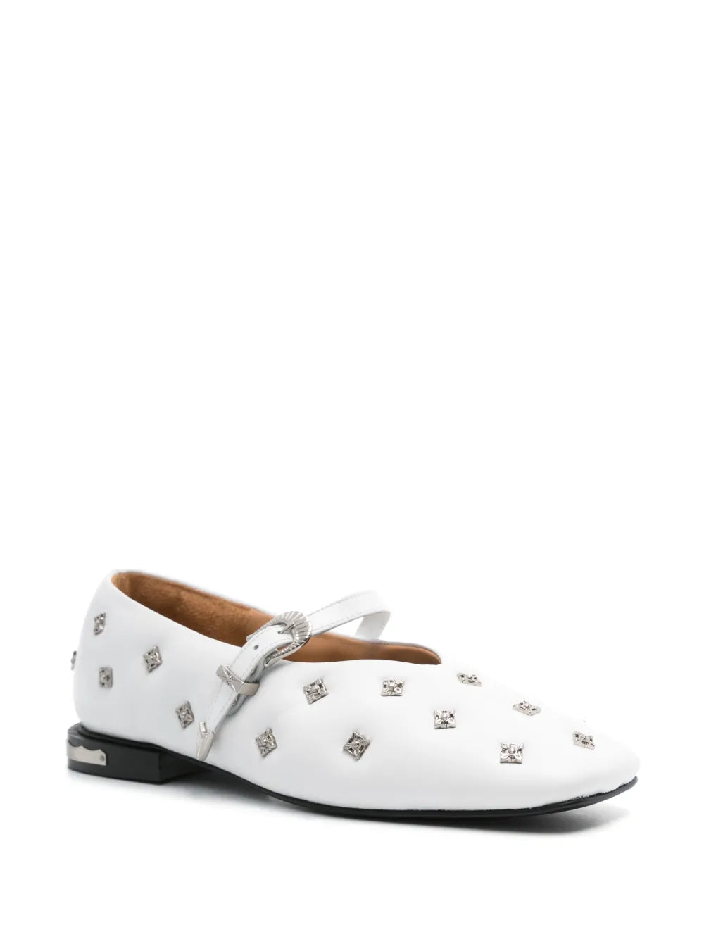 Toga Pulla stud-detailed ballerina flats