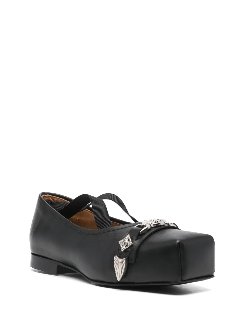 Toga Pulla metallic-detail ballet flats