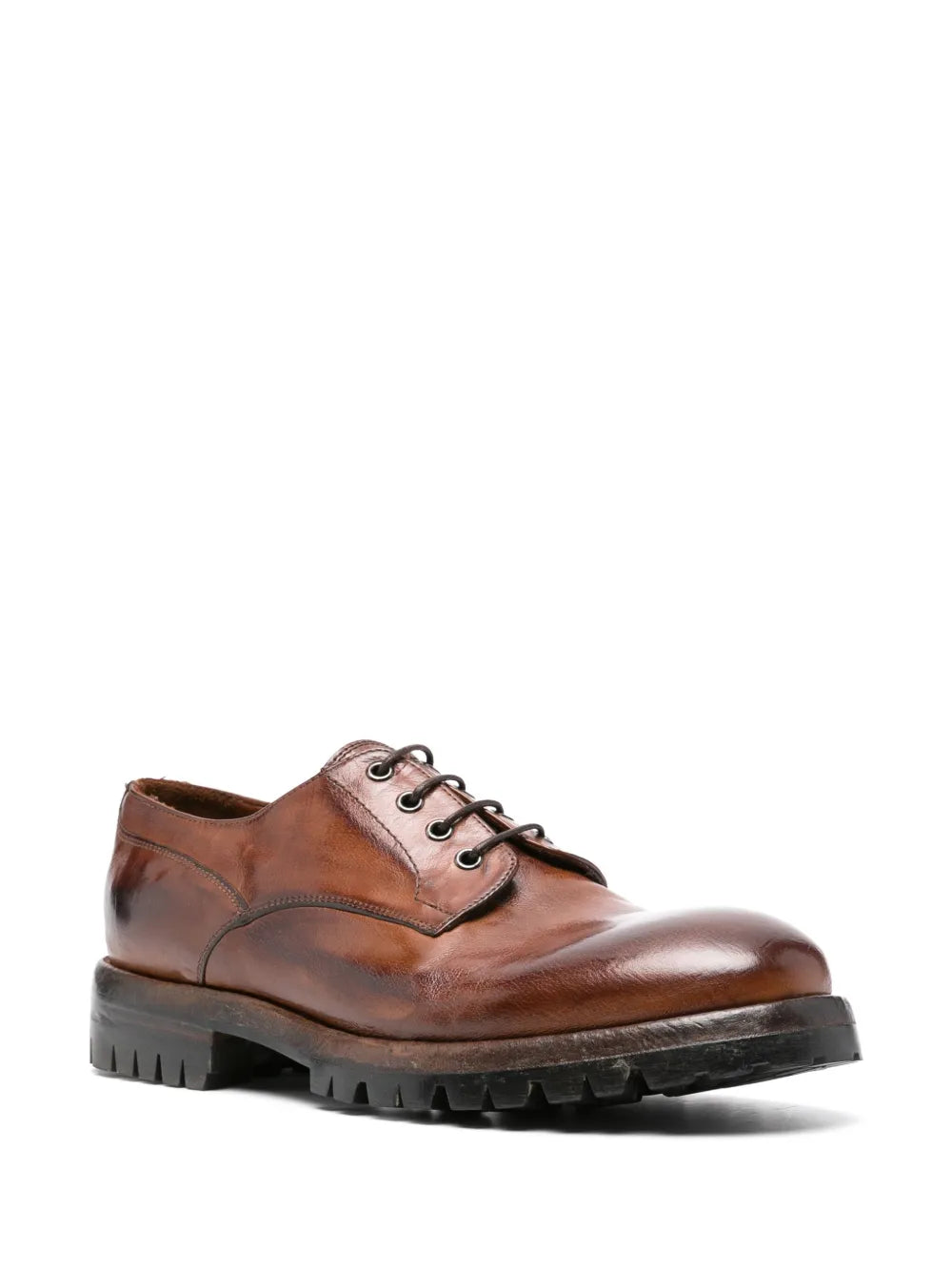 Eleventy leather derby shoes