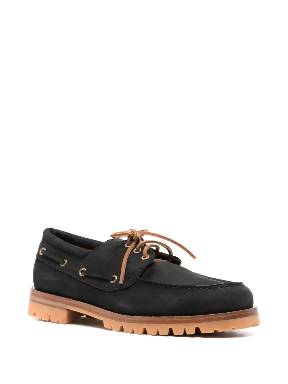 Eleventy nubuck boat shoes