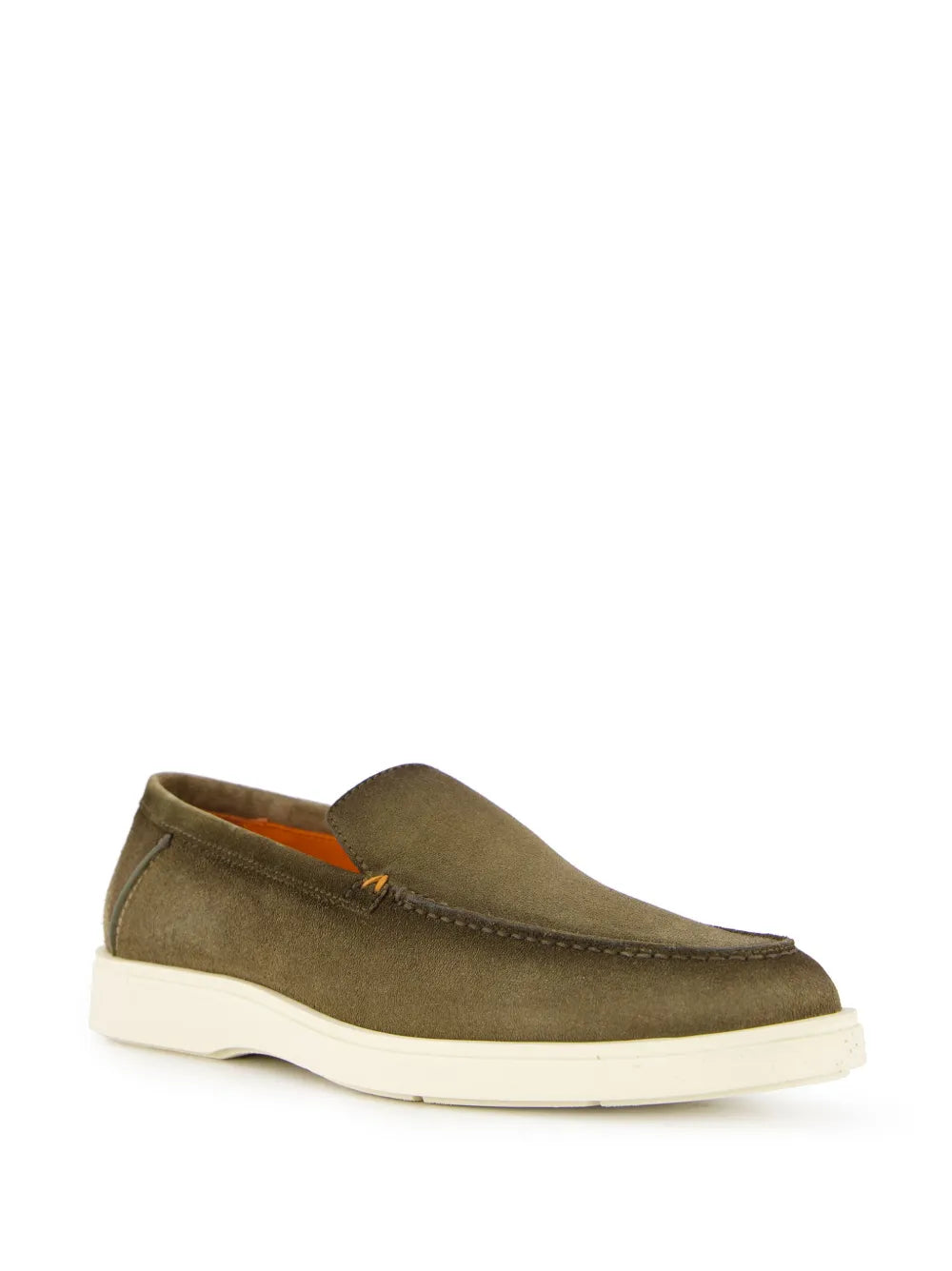 Santoni suede loafers