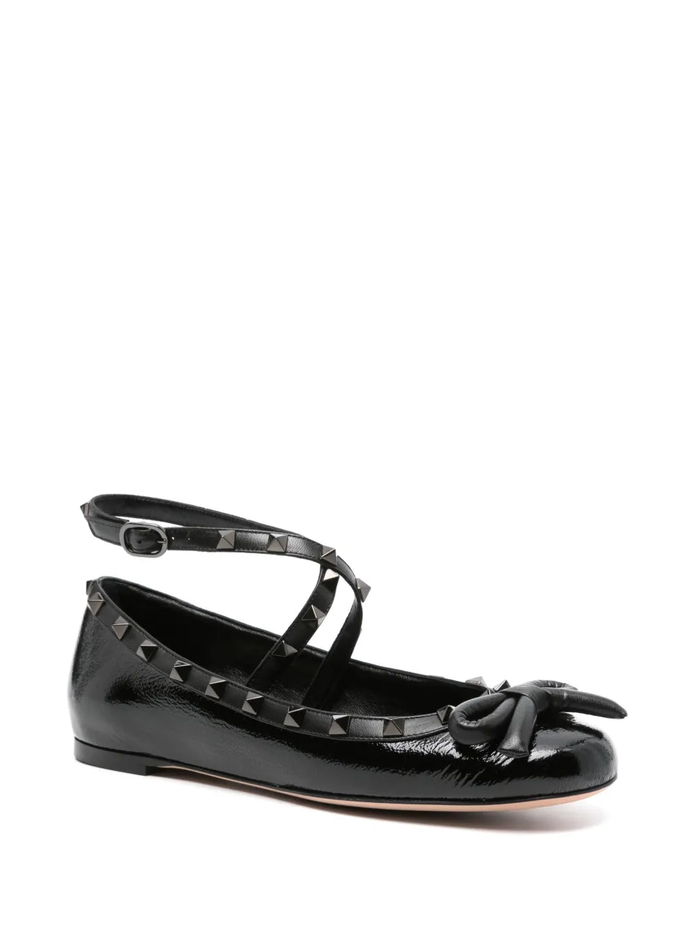 Valentino Garavani Rockstud leather ballet flats