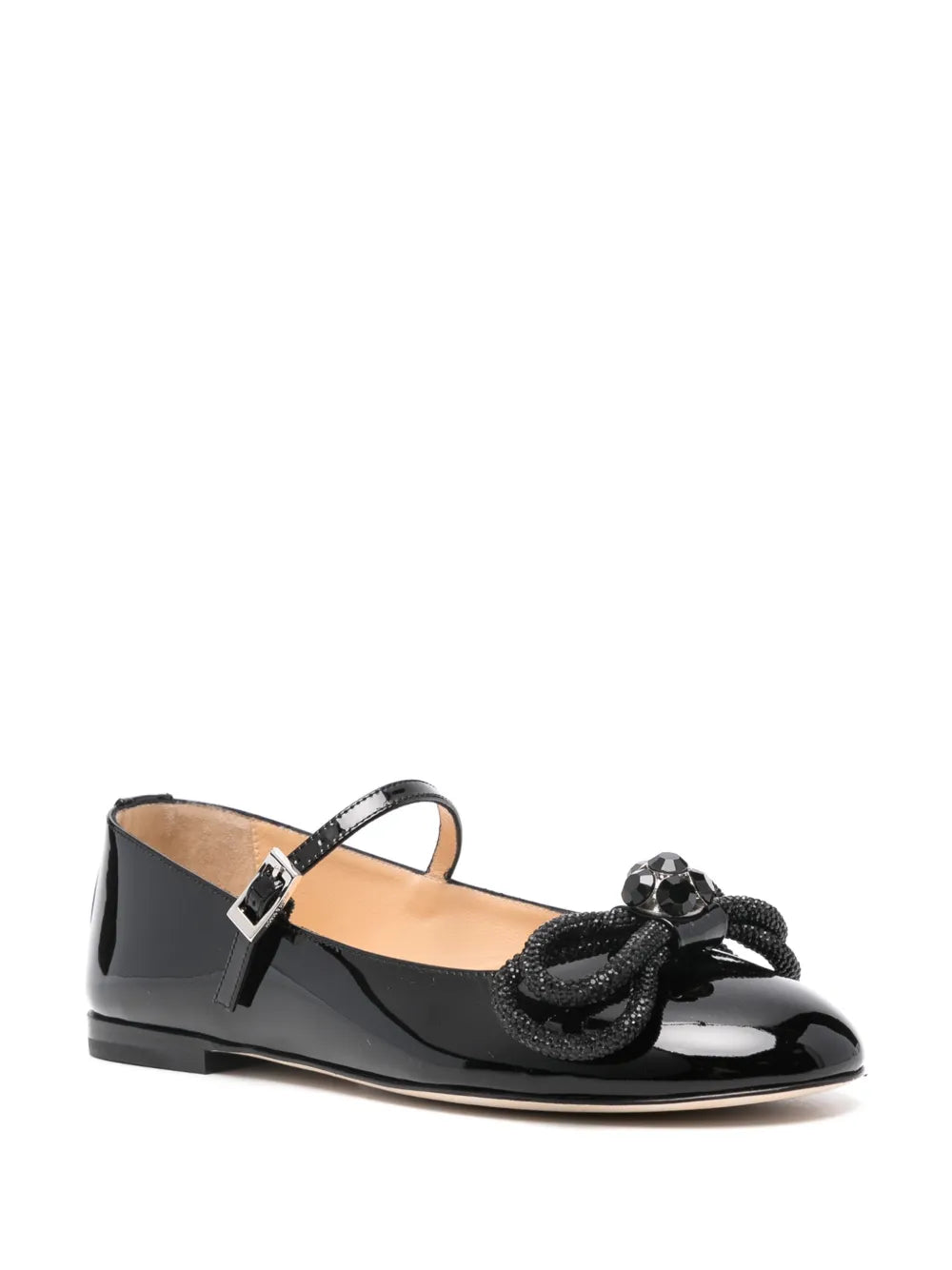 MACH & MACH Double Bow ballet flat