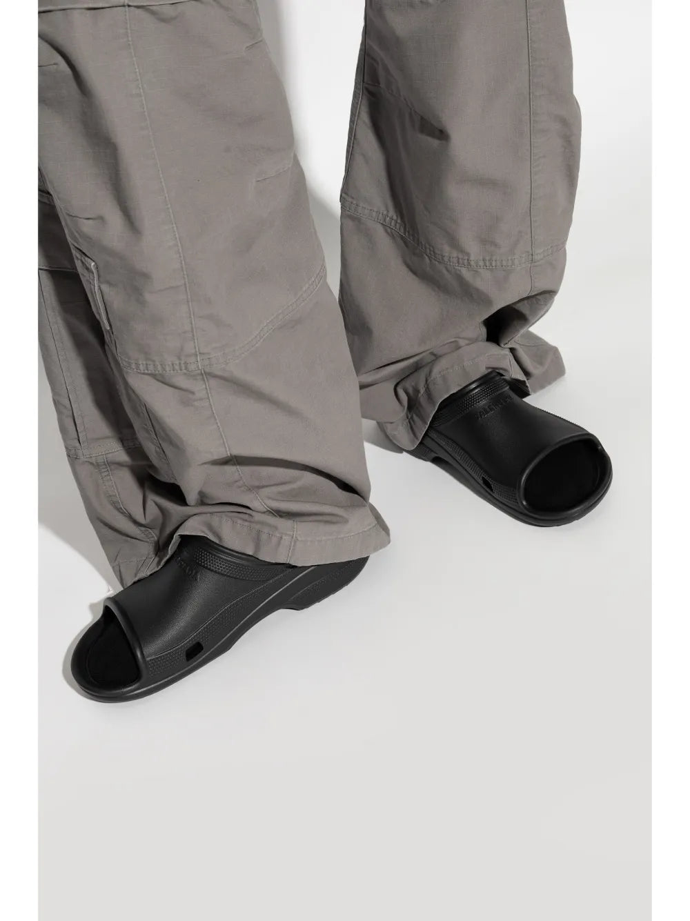 Balenciaga crocs slide sandals