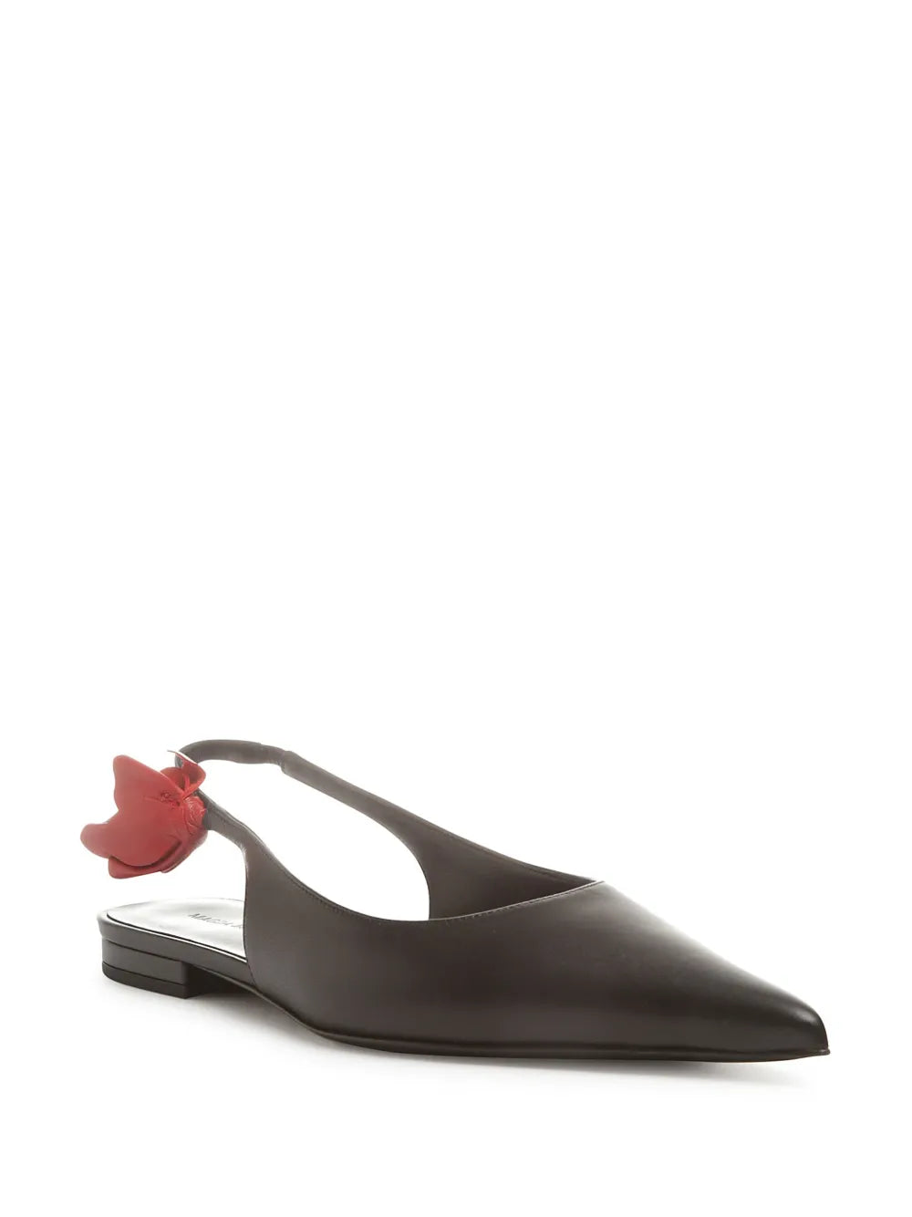 Magda Butrym leather ballerina shoes